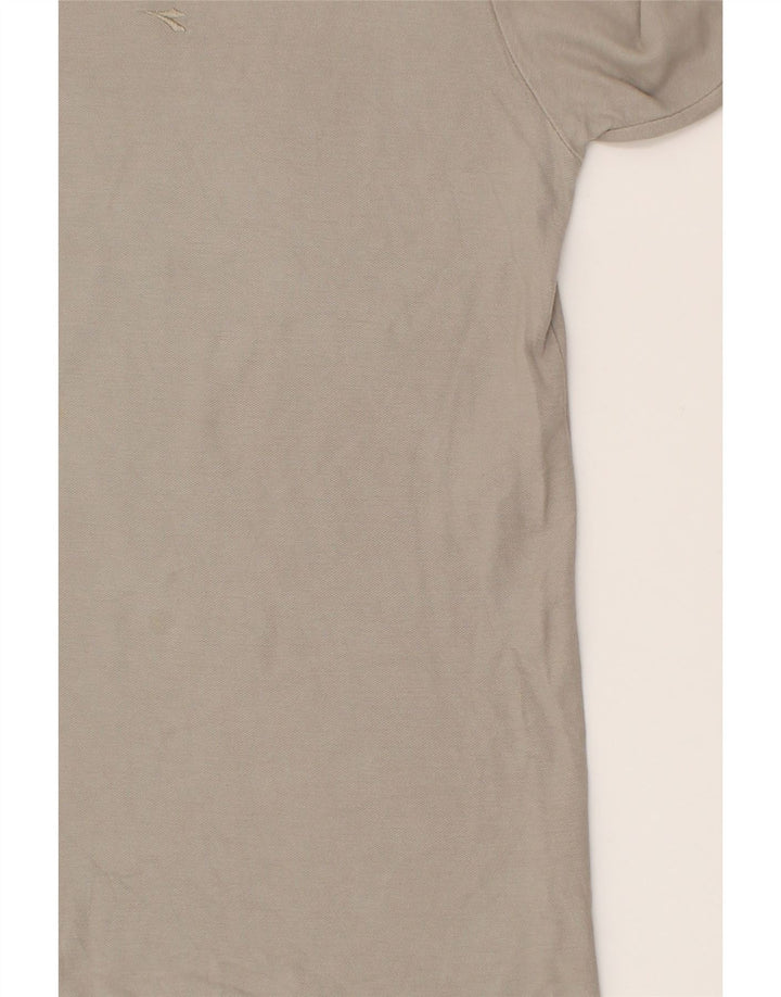 DIADORA Mens Polo Shirt IT 56 XL Grey Cotton Vintage Diadora and Second-Hand Diadora from Messina Hembry 