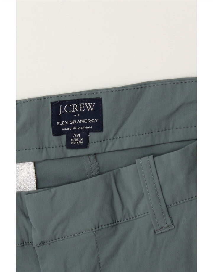 J. Crew Mens Gramercy Chino Shorts W36 Large Grey Nylon