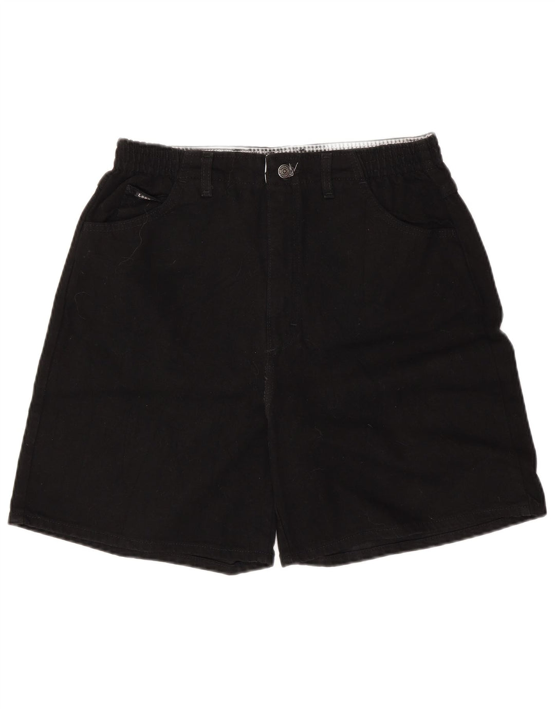 LEE Mens Denim Shorts W32 Medium Black