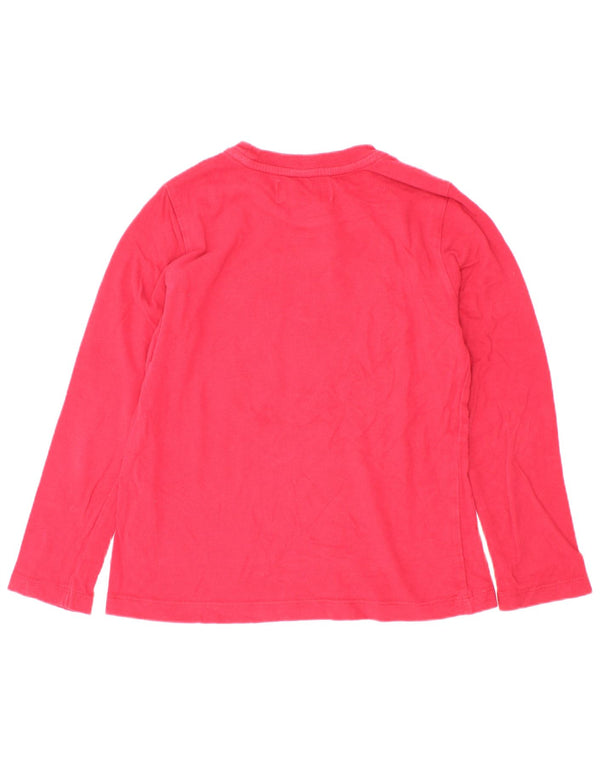 Moschino Boys Graphic Top Long Sleeve 5-6 Years Red