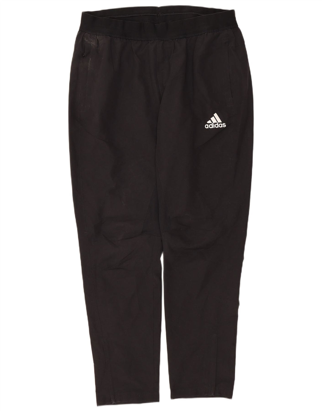 Adidas Mens Tracksuit Trousers Large  Black Polyester
