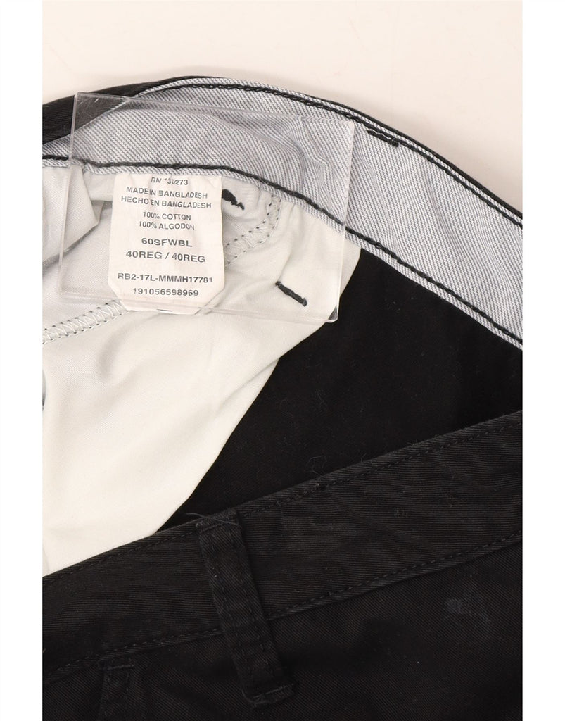 WRANGLER Mens Cargo Shorts W40 XL Black Cotton Vintage Wrangler and Second-Hand Wrangler from Messina Hembry 