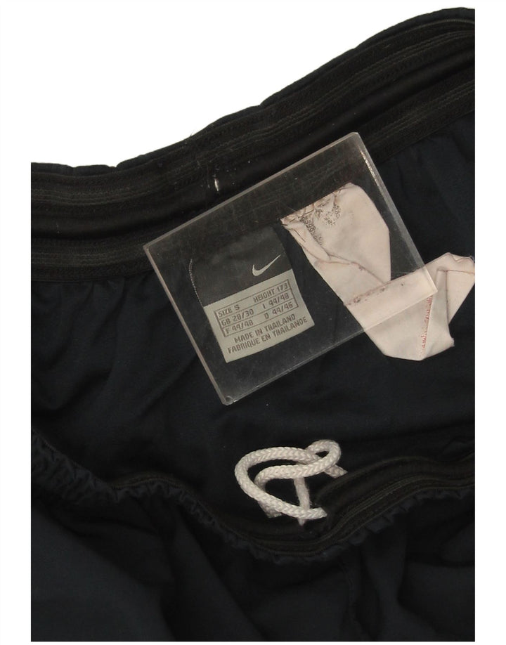 Nike Mens Graphic Sport Shorts Small Navy Blue Polyester