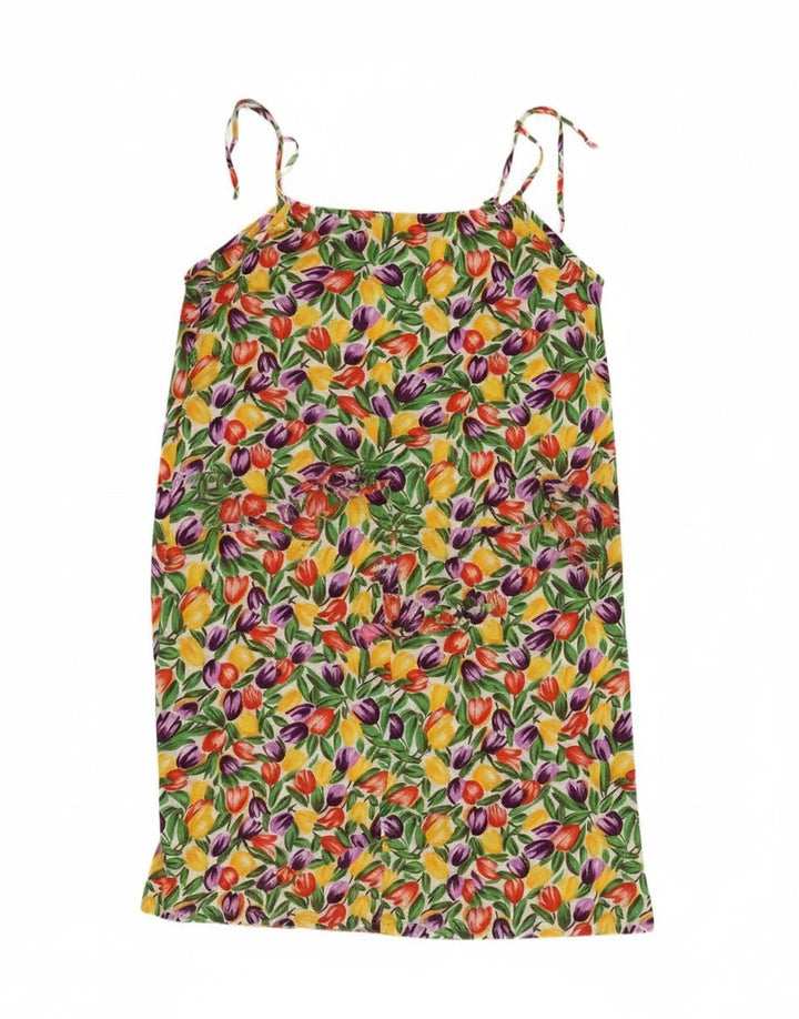 Vintage Womens Sundress UK 18 XL Multicoloured Floral