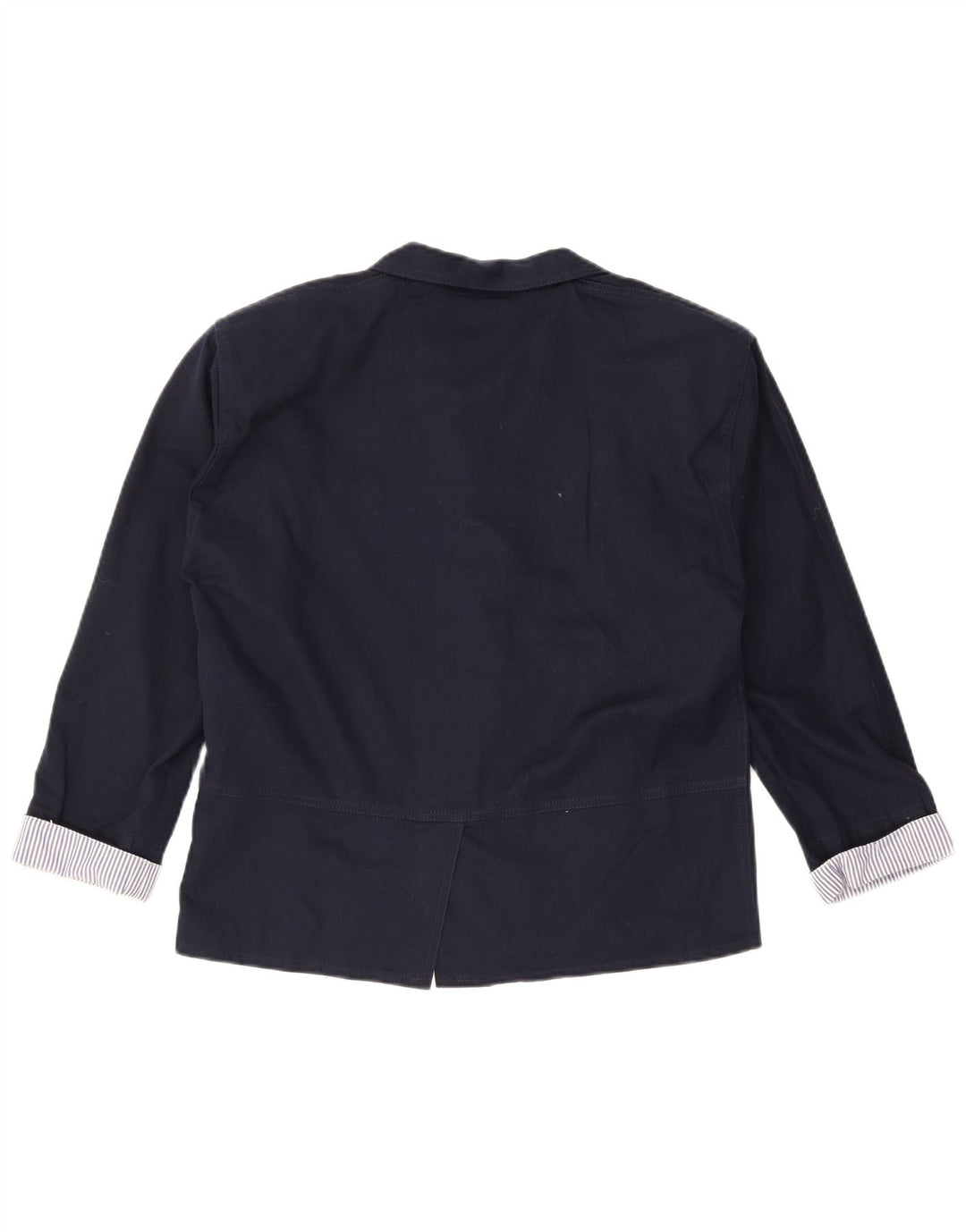 Vintage Mens 2 Button Blazer Jacket UK 38 Medium Navy Blue