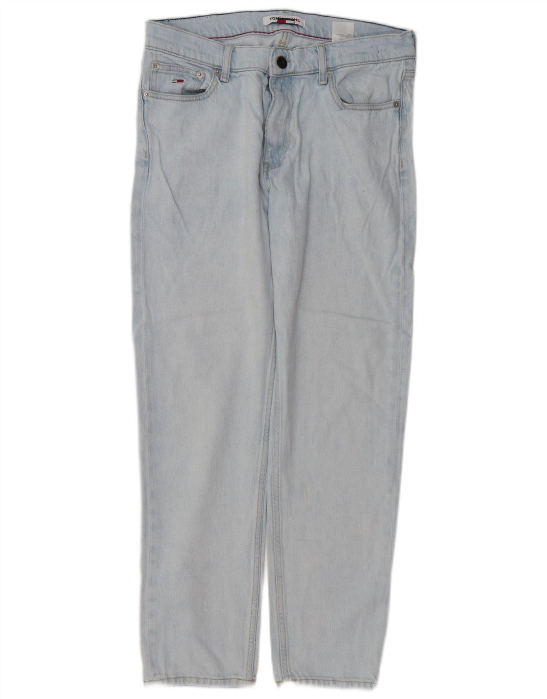 Tommy Hilfiger Mens Straight Jeans W31 L28 Blue Cotton