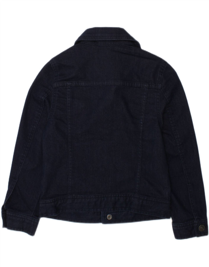 BENETTON Boys Denim Jacket 4-5 Years XS  Navy Blue Cotton Vintage Benetton and Second-Hand Benetton from Messina Hembry 