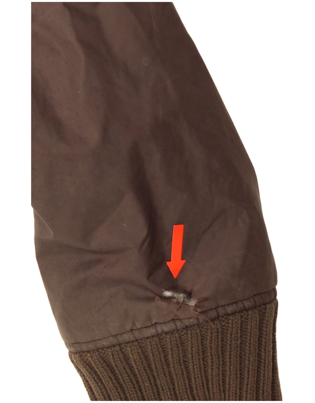 Lee Mens Bomber Jacket UK 38 Medium Brown Polyamide