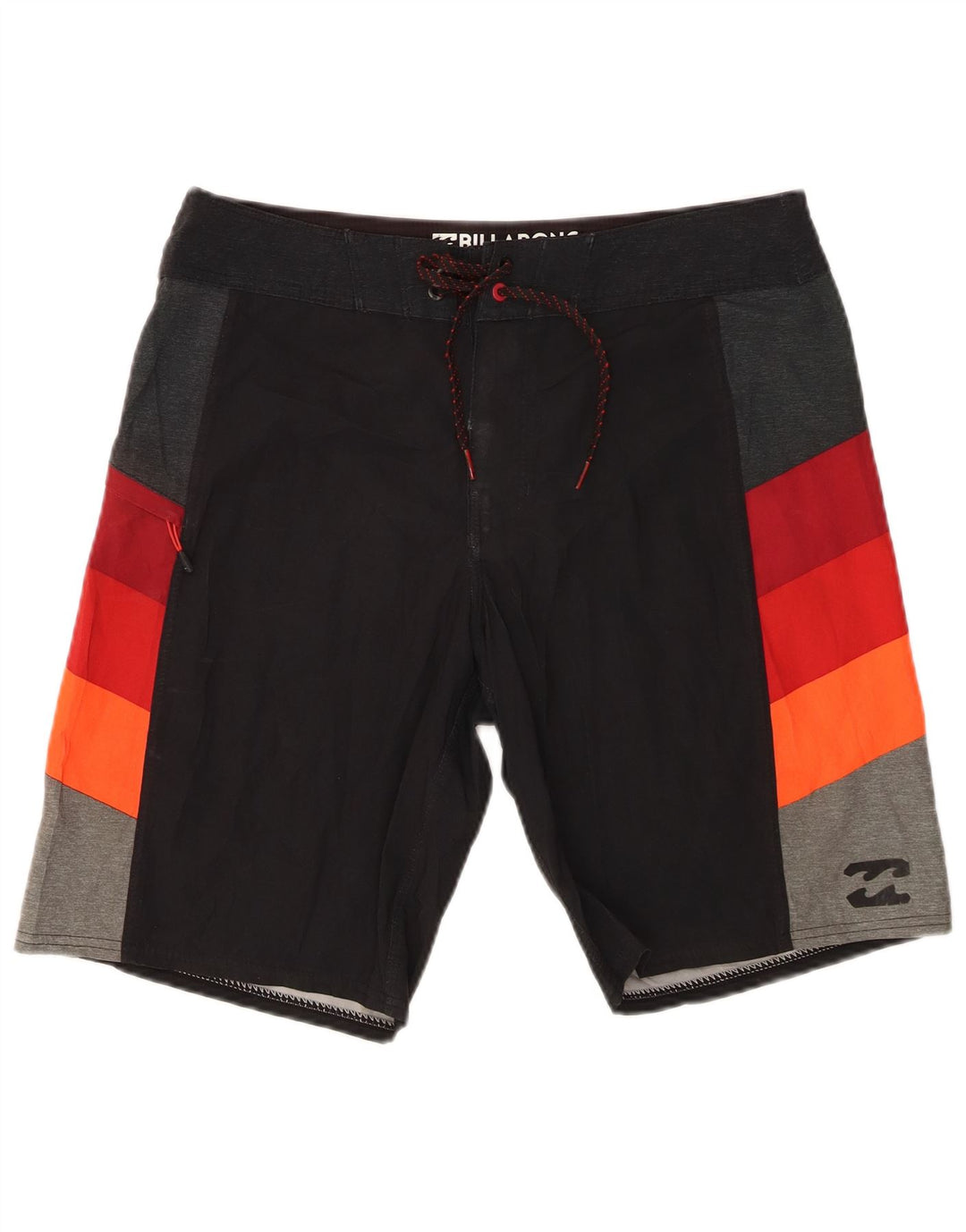 Billabong Mens Swimming Shorts Medium Black Colourblock Polyester
