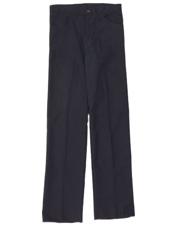 Levi's Mens Straight Casual Trousers W30 L34 Navy Blue Cotton