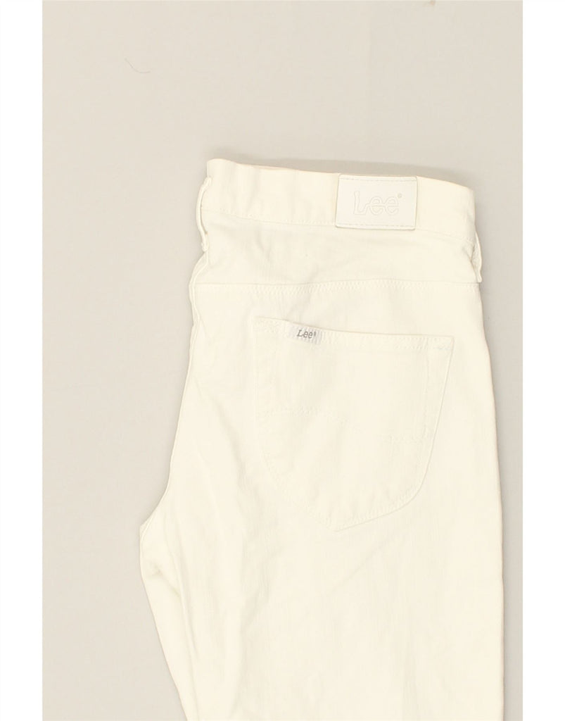 LEE Girls Lilly Straight Jeans 14-15 Years W30 L32 White Cotton | Vintage Lee | Thrift | Second-Hand Lee | Used Clothing | Messina Hembry 