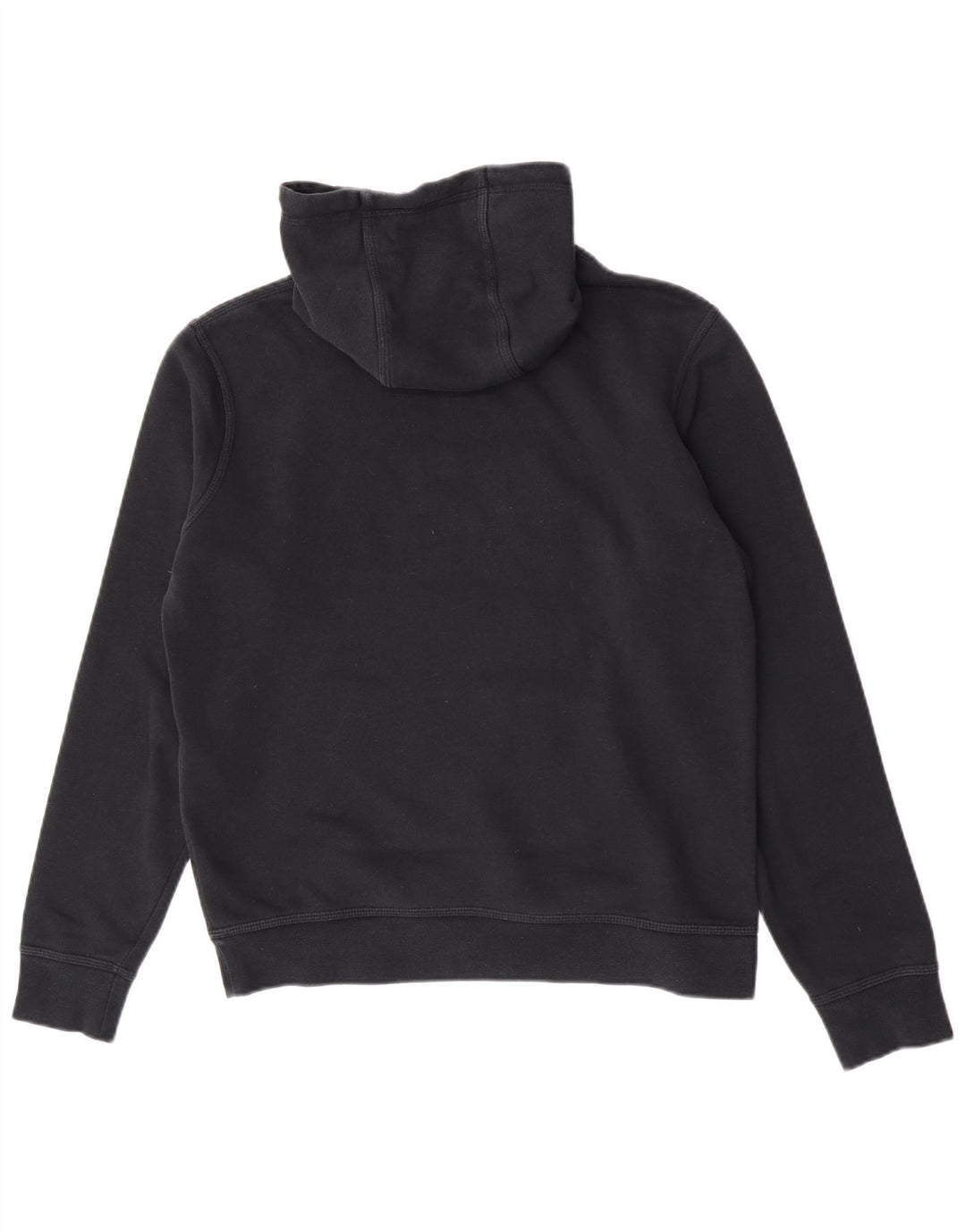 Nike Mens Graphic Hoodie Jumper Medium Black Cotton