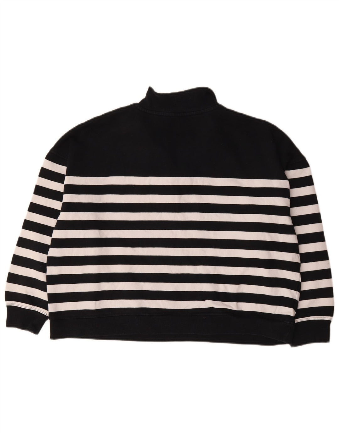 Marks & Spencer Womens Oversized Sweatshirt Jumper UK 16 Large Black