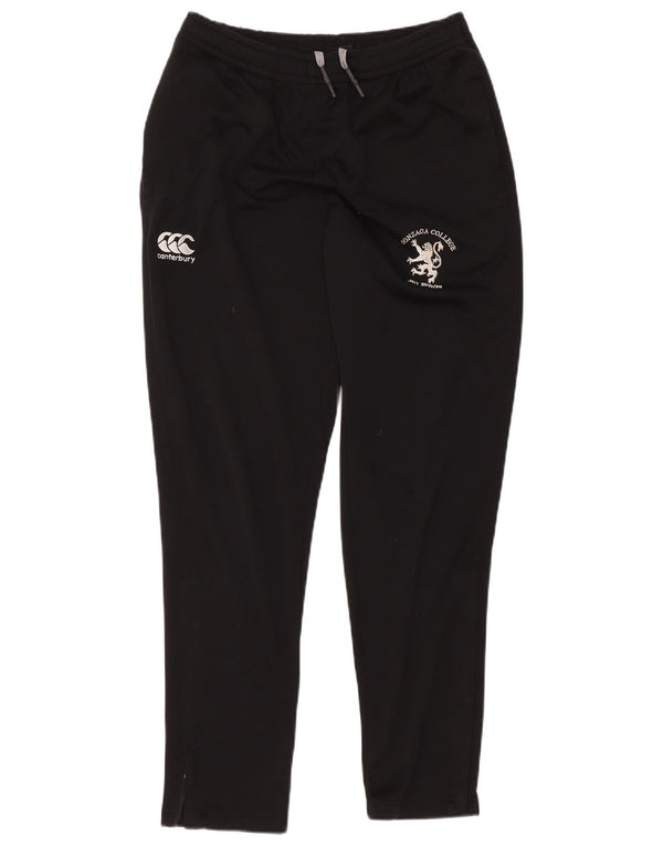 Canterbury Mens Graphic Tracksuit Trousers Medium Black Polyester