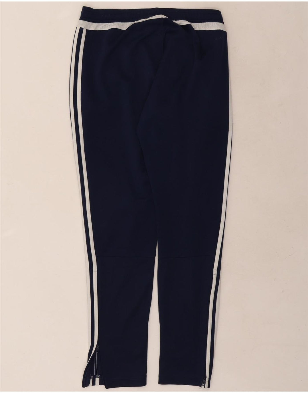 Adidas Mens Climacool Tracksuit Trousers Medium Navy Blue Polyester