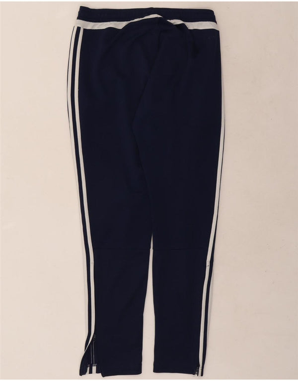 Adidas Mens Climacool Tracksuit Trousers Medium Navy Blue Polyester