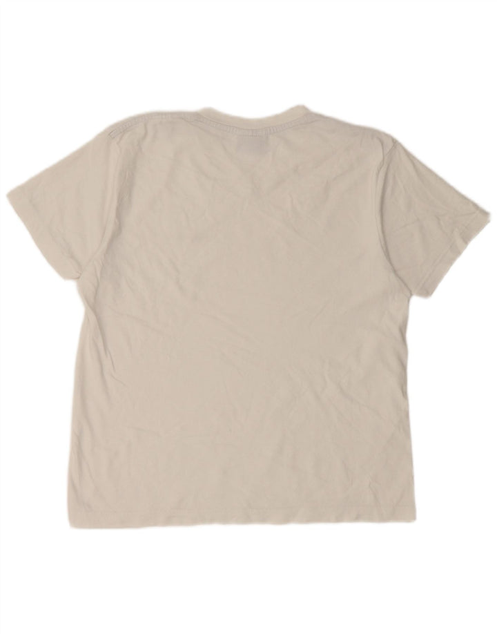 Champion Mens T-Shirt Top Small White