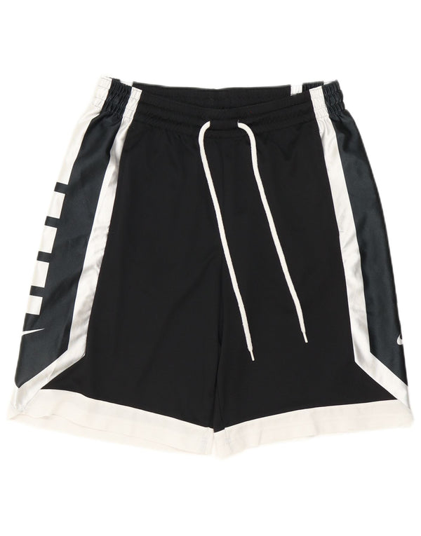 Nike Mens Dri Fit Sport Shorts Large  Black Colourblock Polyester Sports