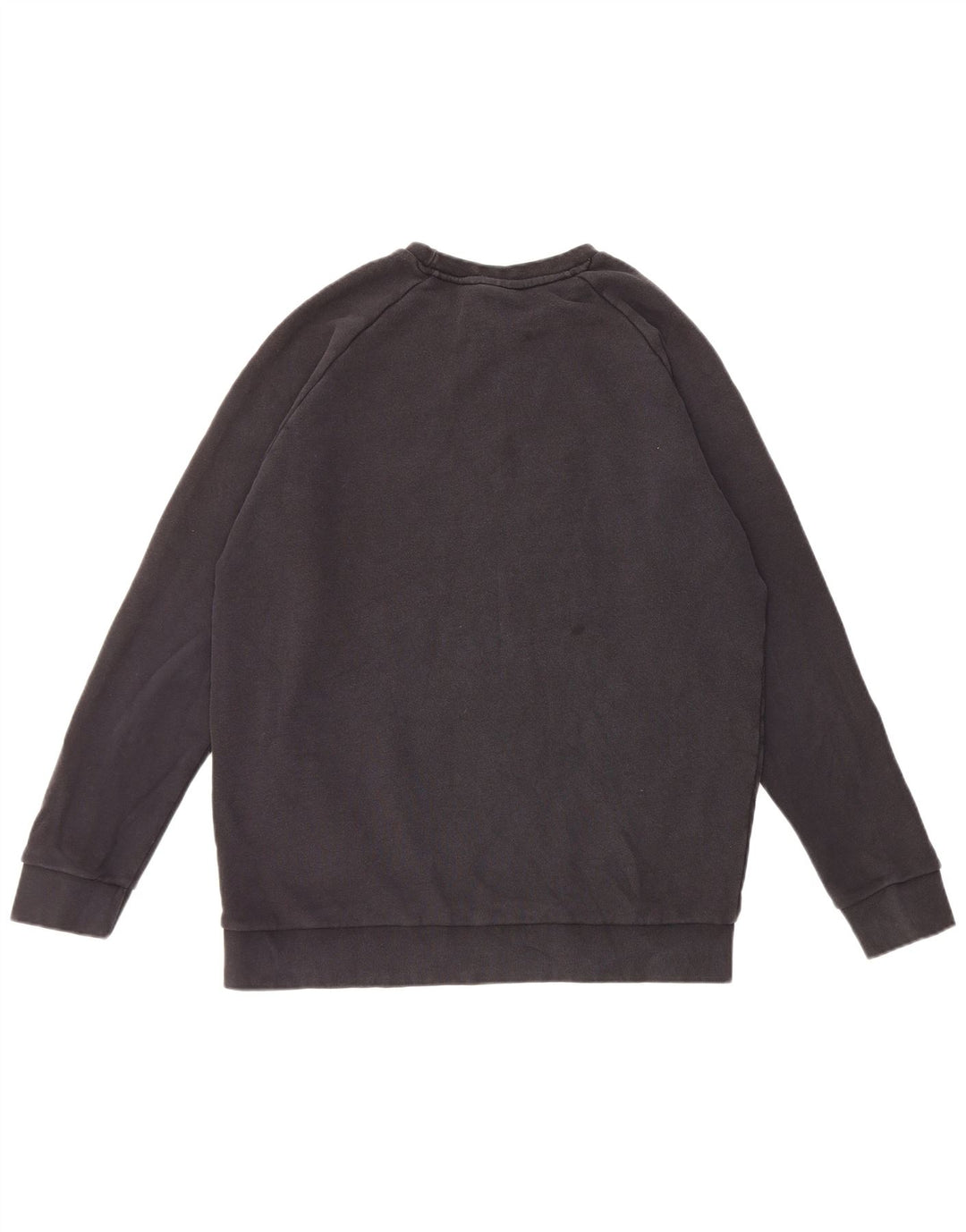 Adidas Mens Sweatshirt Jumper Large Black Cotton