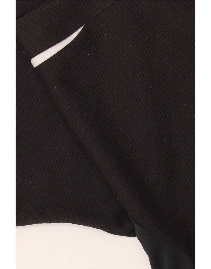 Umbro Mens Graphic T-Shirt Top XL Black Colourblock Polyester