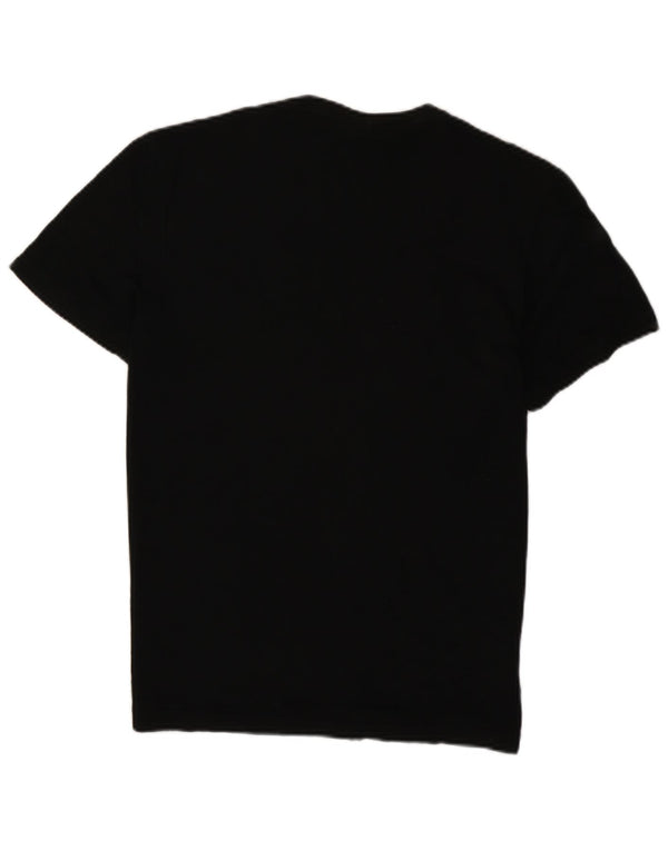 Lacoste Mens Regular Fit T-Shirt Top Size 4 Medium Black Cotton