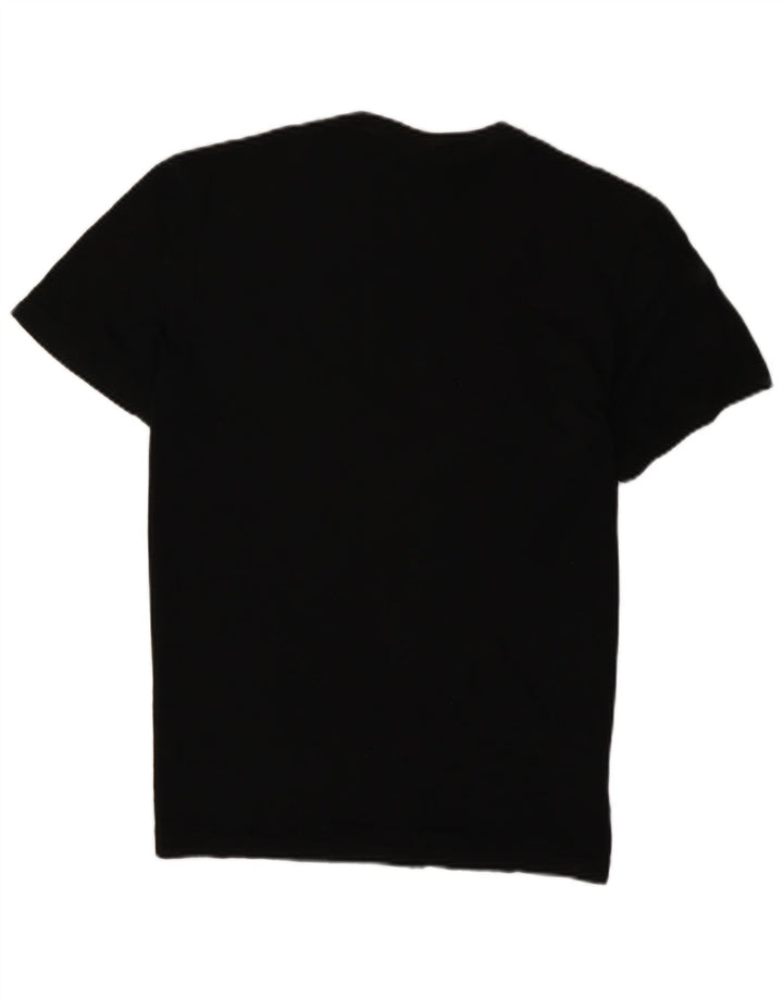 Lacoste Mens Regular Fit T-Shirt Top Size 4 Medium Black Cotton
