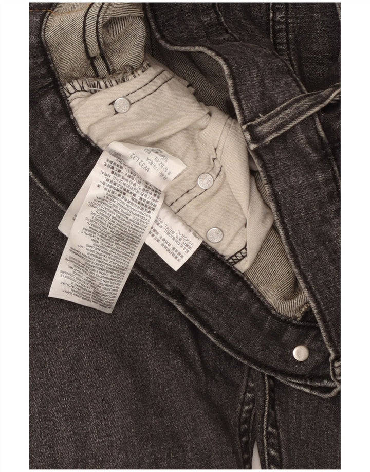 LEVI'S Mens 510 Skinny Jeans W32 L32 Grey Cotton