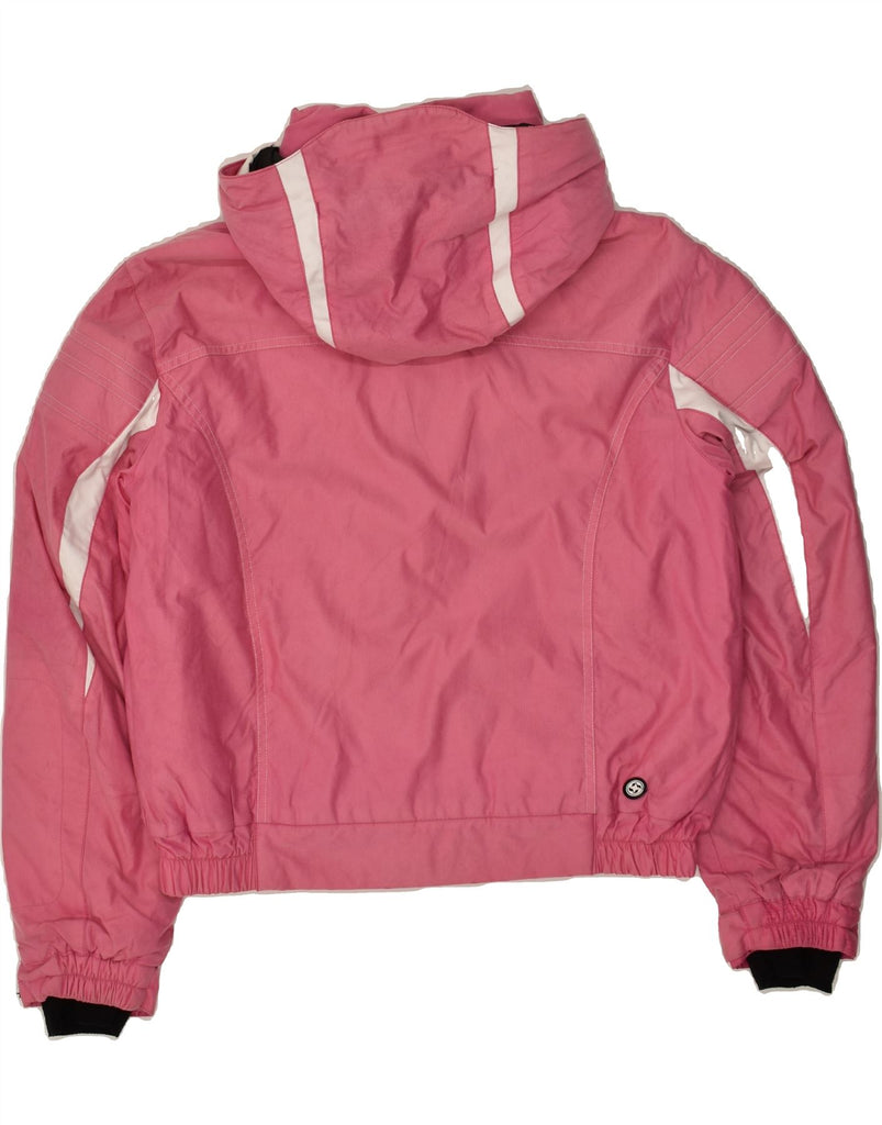 COLMAR Womens Hooded Windbreaker Jacket EU 46 XL Pink | Vintage Colmar | Thrift | Second-Hand Colmar | Used Clothing | Messina Hembry 