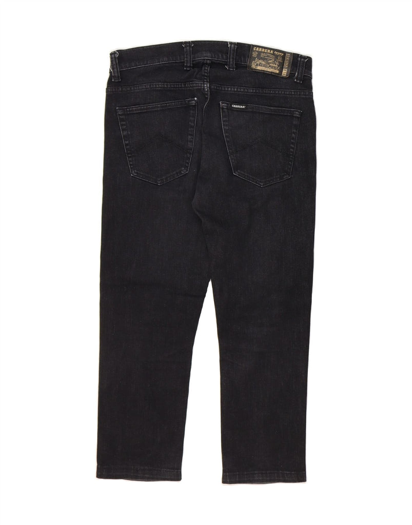 CARRERA Mens 717 Slim Jeans IT 48 Medium W33 L24 Black Cotton Vintage Carrera and Second-Hand Carrera from Messina Hembry 