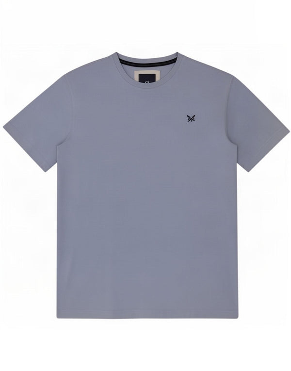 Crew Clothing Mens T-Shirt Top Medium Blue Cotton