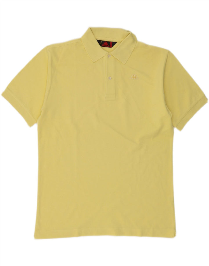 KAPPA Mens Polo Shirt Medium Yellow Vintage Kappa and Second-Hand Kappa from Messina Hembry 