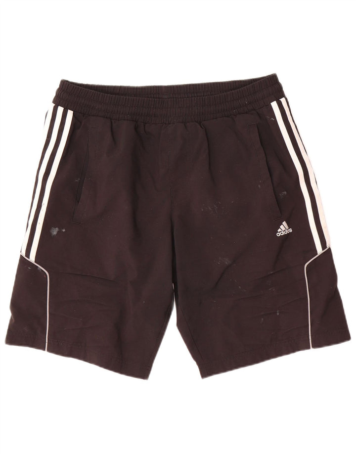 Adidas Mens Climalite Sport Shorts Small Black Polyester