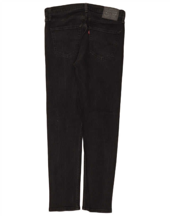Levi's Mens 512 Slim Tapered Jeans W34 L32 Black