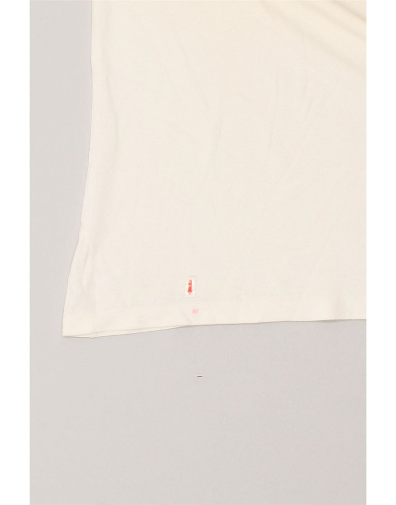 LACOSTE Mens Polo Shirt Size 2 XS White Cotton Vintage Lacoste and Second-Hand Lacoste from Messina Hembry 