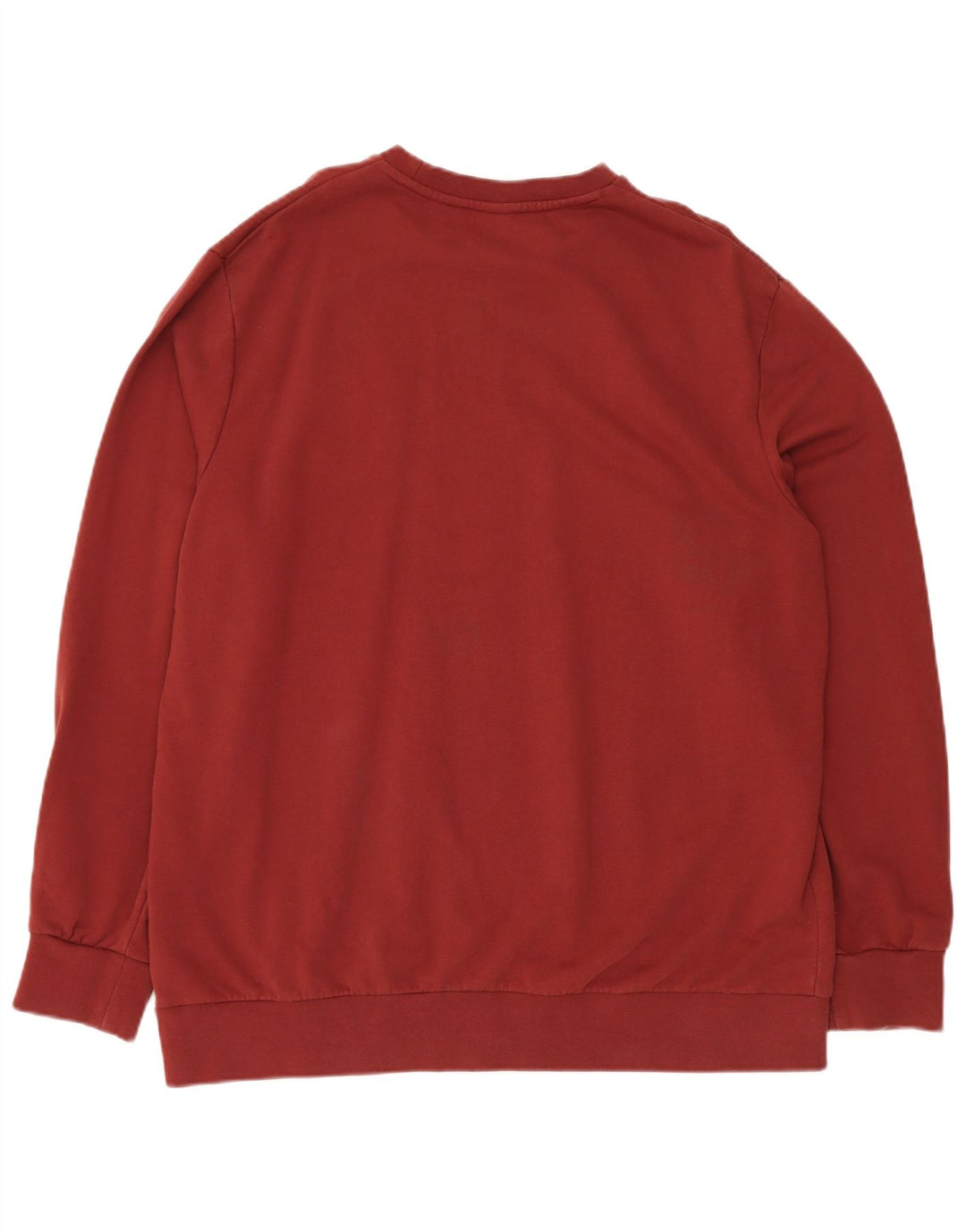 LEVI'S Mens Graphic Standard Fit Sweatshirt Jumper XL Maroon Cotton
