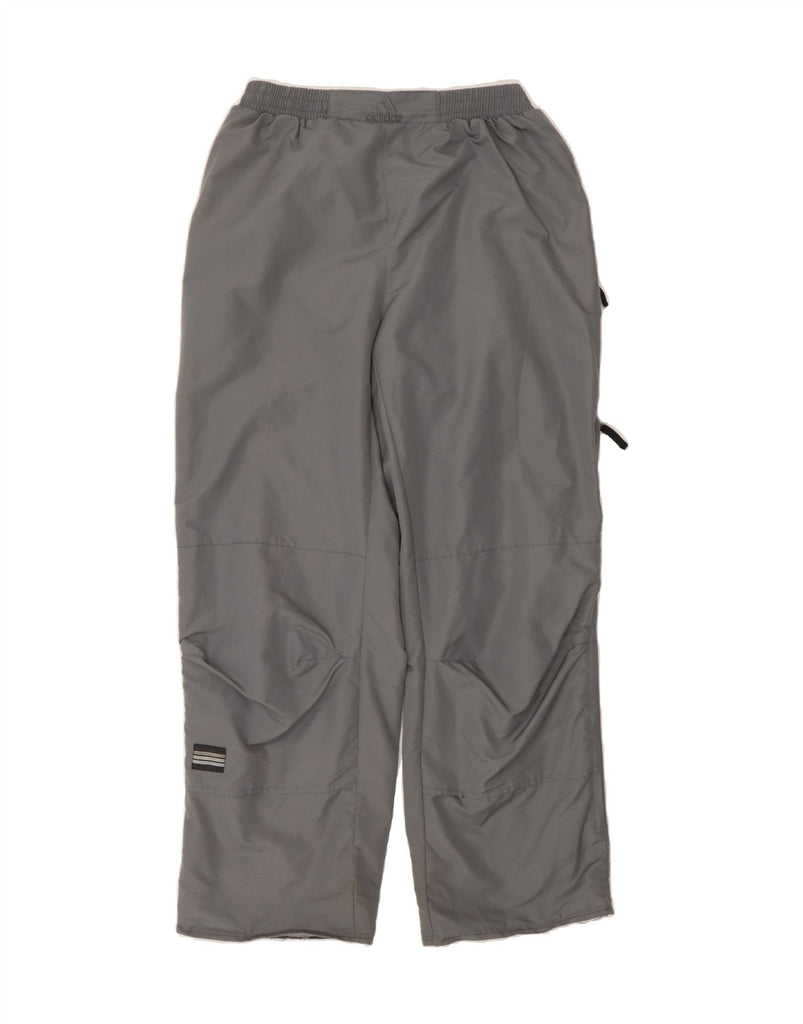 ADIDAS Mens Cargo Tracksuit Trousers Medium Grey Polyester Vintage Adidas and Second-Hand Adidas from Messina Hembry 