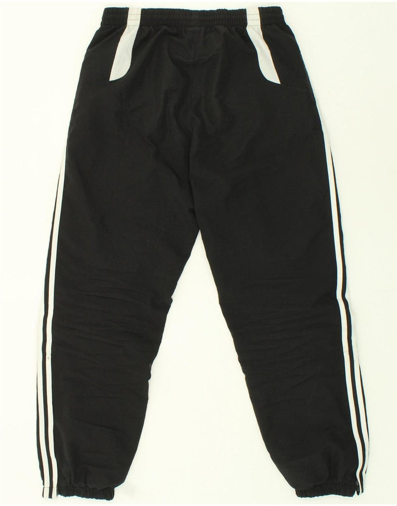 ADIDAS Mens Tracksuit Trousers UK 38/40 Medium Black Vintage Adidas and Second-Hand Adidas from Messina Hembry 