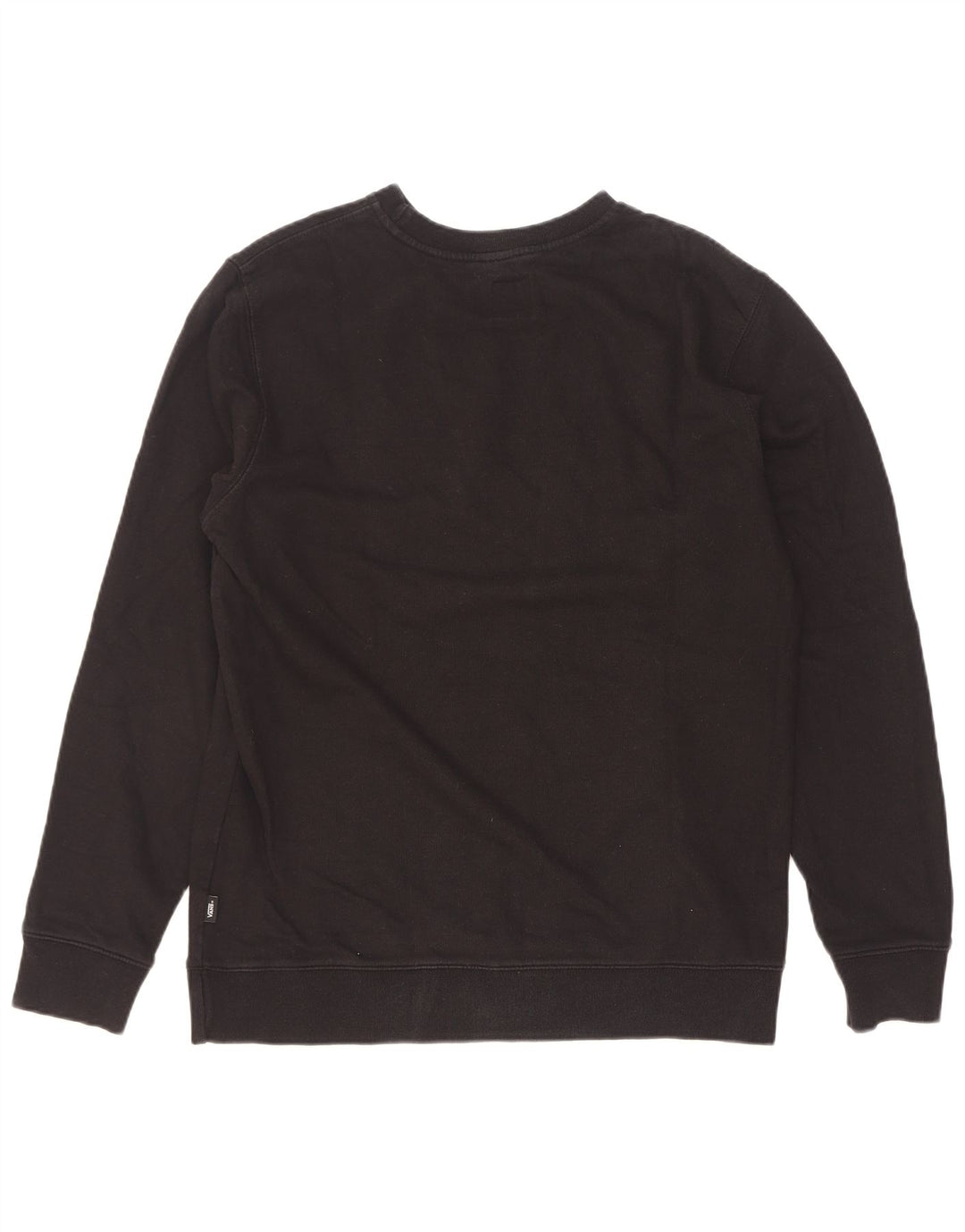 Vans Mens Graphic Sweatshirt Jumper Medium Black Cotton