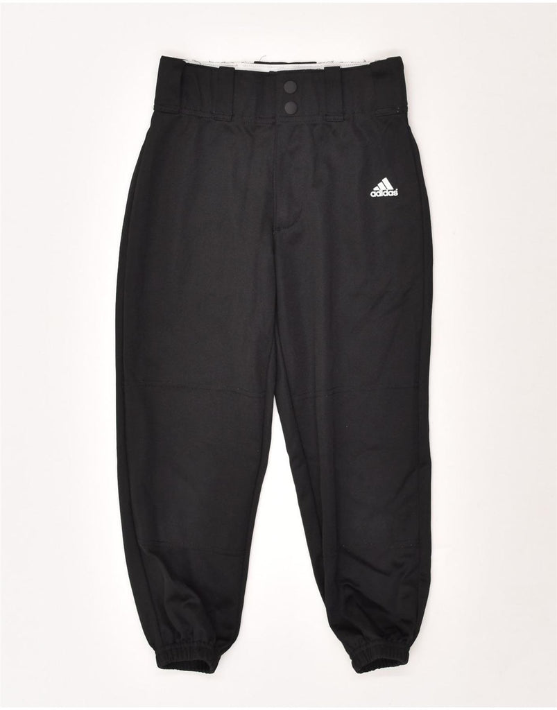 ADIDAS Boys Tracksuit Trousers Joggers 8-9 Years Small Black | Vintage Adidas | Thrift | Second-Hand Adidas | Used Clothing | Messina Hembry 