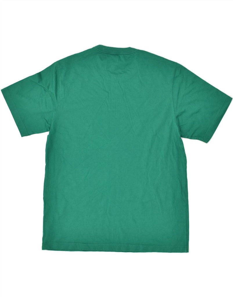 VINTAGE Mens T-Shirt Top Medium Green Cotton | Vintage Vintage | Thrift | Second-Hand Vintage | Used Clothing | Messina Hembry 