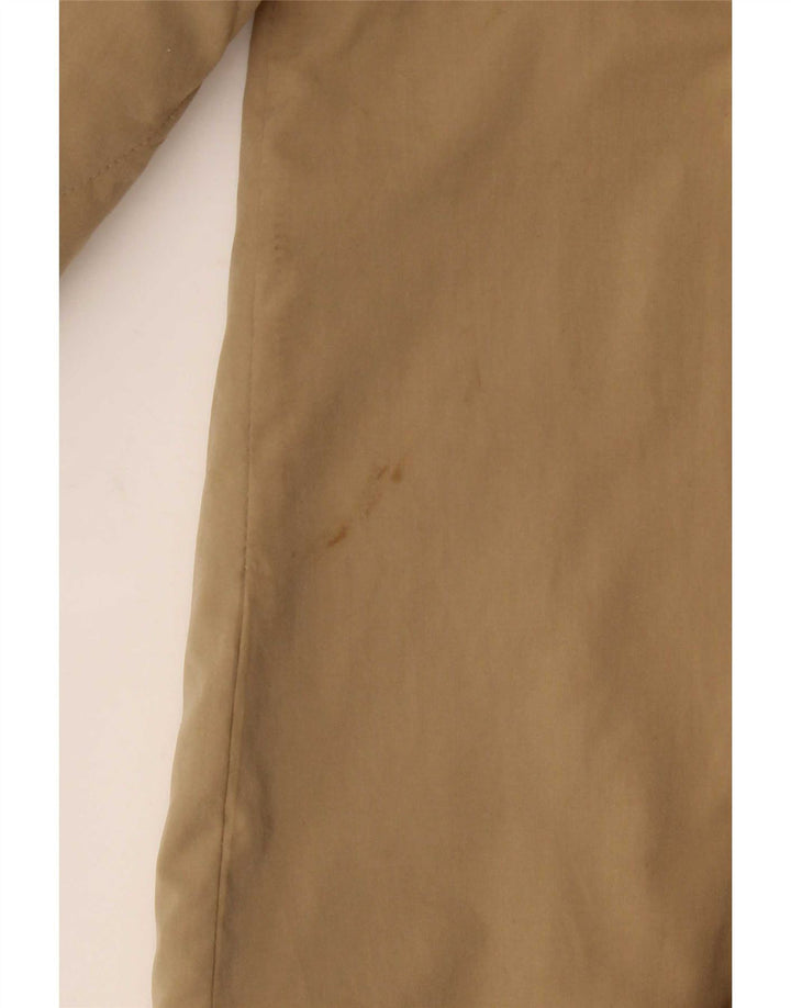 Vintage Womens Oversized Utility Jacket uk 18 XL Beige Polyester