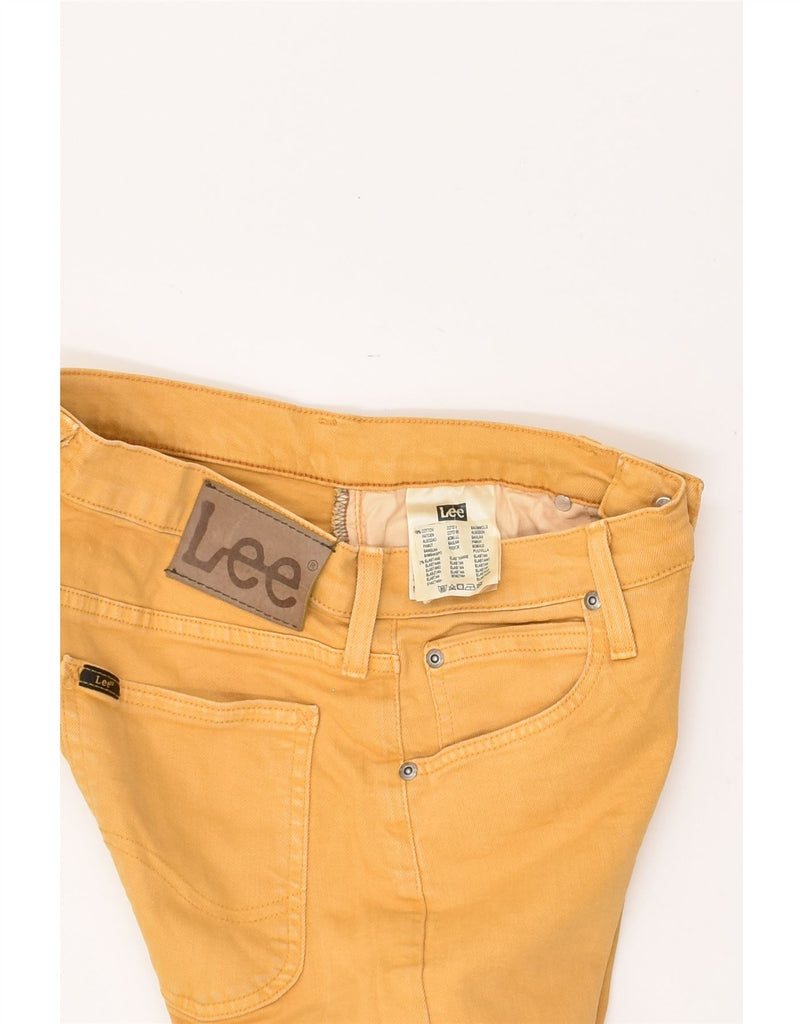 LEE Mens Skinny Jeans W28 L32 Yellow Cotton | Vintage Lee | Thrift | Second-Hand Lee | Used Clothing | Messina Hembry 