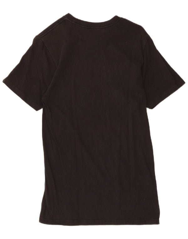 Vans Mens Slim Fit Graphic T-Shirt Top Small Black Cotton
