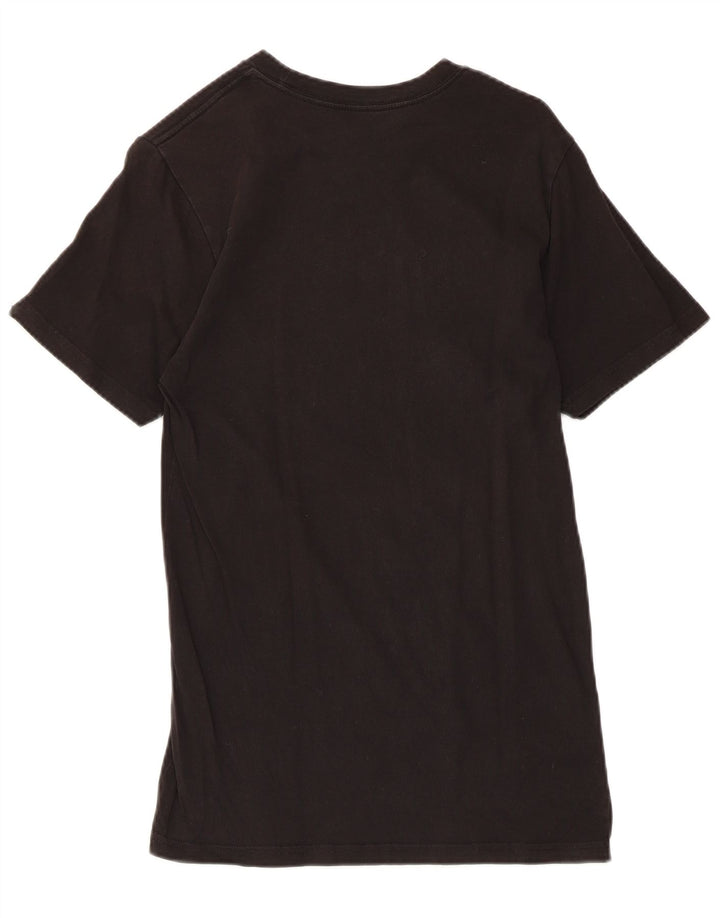 Vans Mens Slim Fit Graphic T-Shirt Top Small Black Cotton