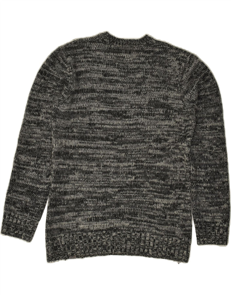 CARHARTT Mens Crew Neck Jumper Sweater Medium Grey Flecked Lambswool | Vintage Carhartt | Thrift | Second-Hand Carhartt | Used Clothing | Messina Hembry 