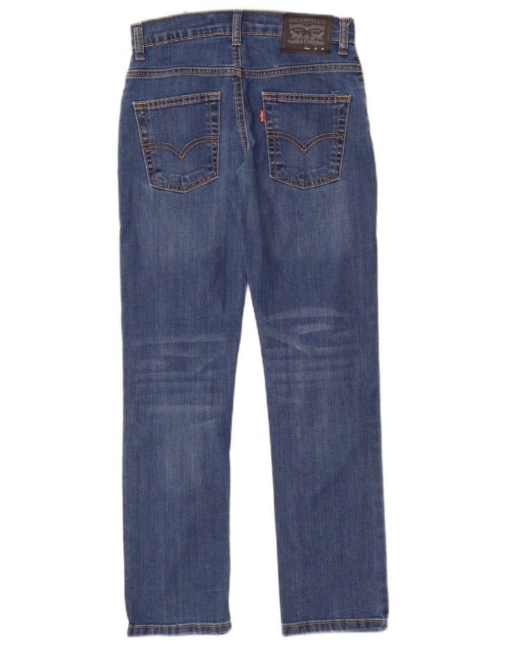 LEVI'S Boys 511 Slim Jeans 9-10 Years W25 L26 Blue Cotton