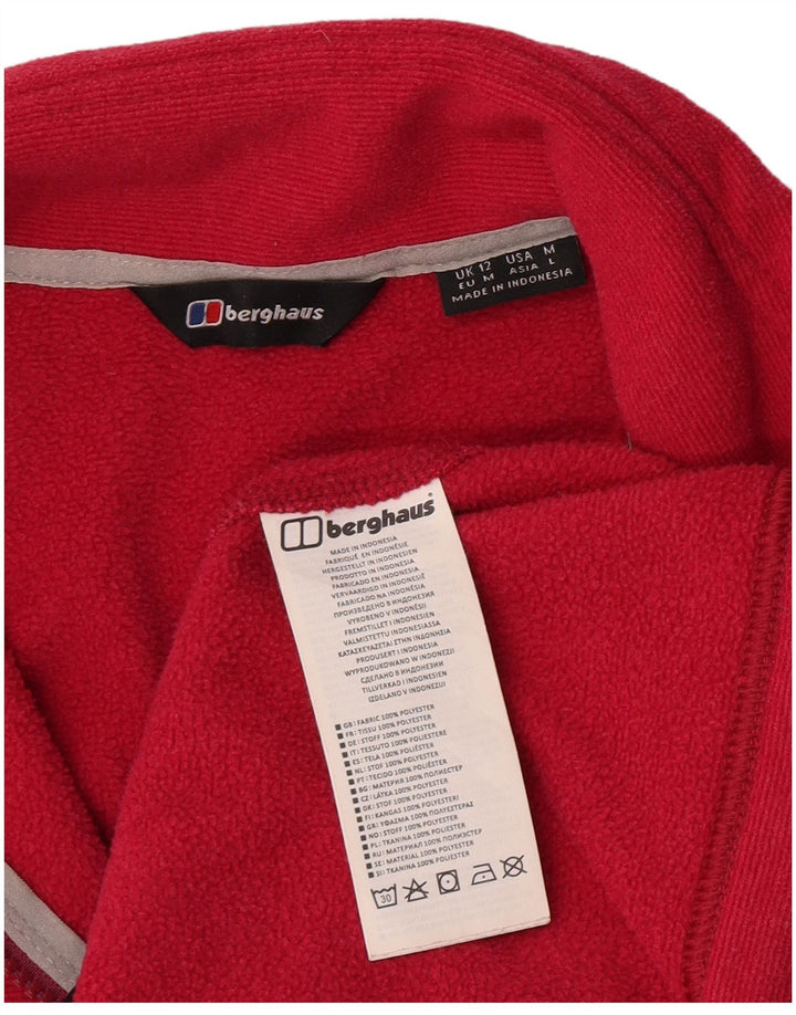 Berghaus Womens Tracksuit Top Jacket UK 12 Medium  Pink Polyester