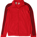 Adidas Womens Tracksuit Top Jacket UK 4/6 XS Pink Polyester