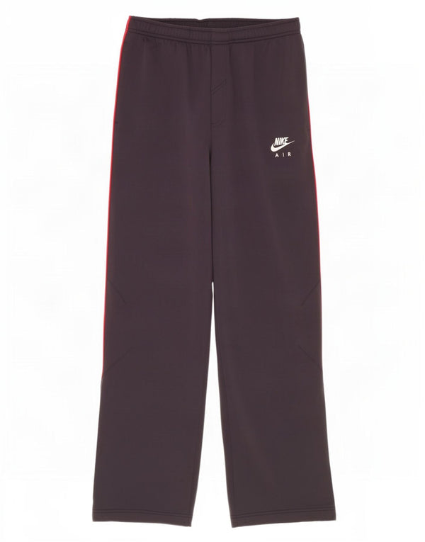 Nike Boys Tracksuit Trousers 13-14 Years XL Black Colourblock