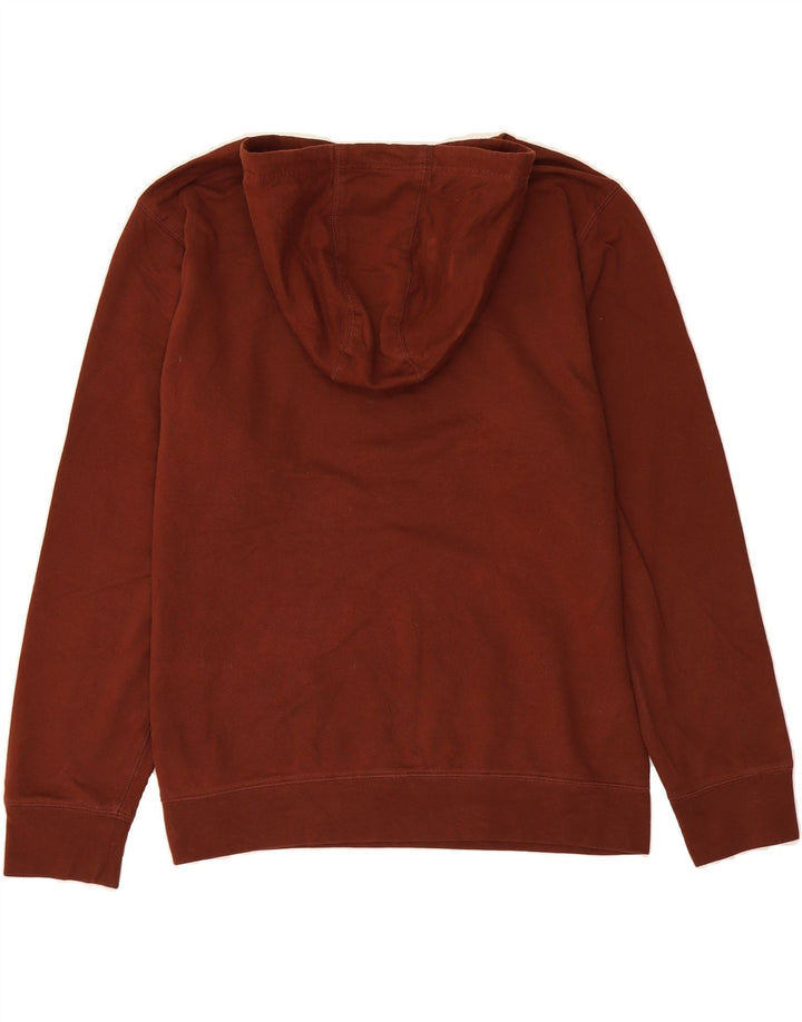 EDDIE BAUER Mens Hoodie Jumper Large Brown Cotton Vintage Eddie Bauer and Second-Hand Eddie Bauer from Messina Hembry 
